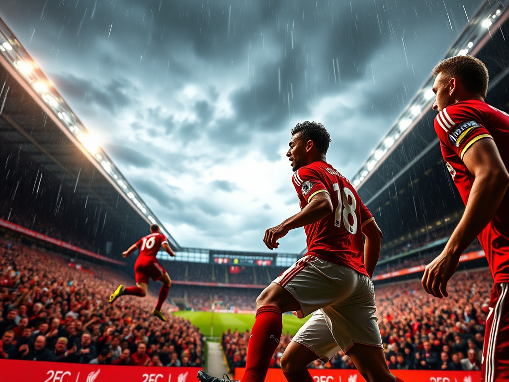 Liverpool & manchester united draw at anfield