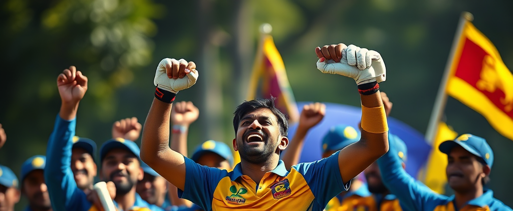 Courageous Asalanka Leads Lanka