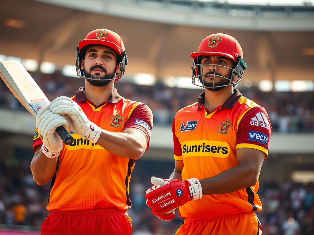 Sunrisers Hyderabad explosive at the top