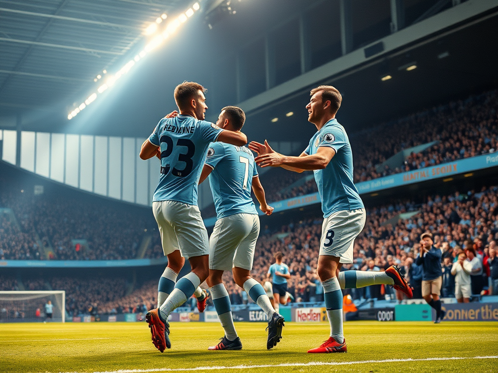 Manchester City Thump Crystal Palace