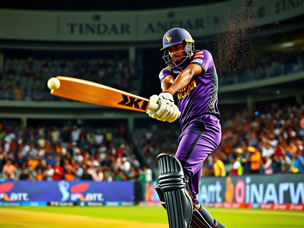 KKR thrash SRH purple
