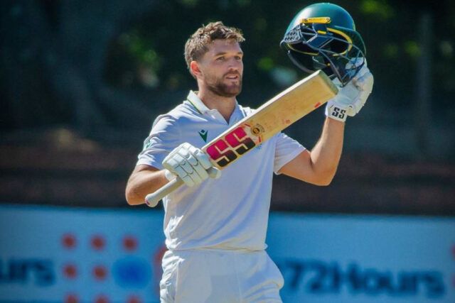 Wiaan Mulder Scores A Triple
