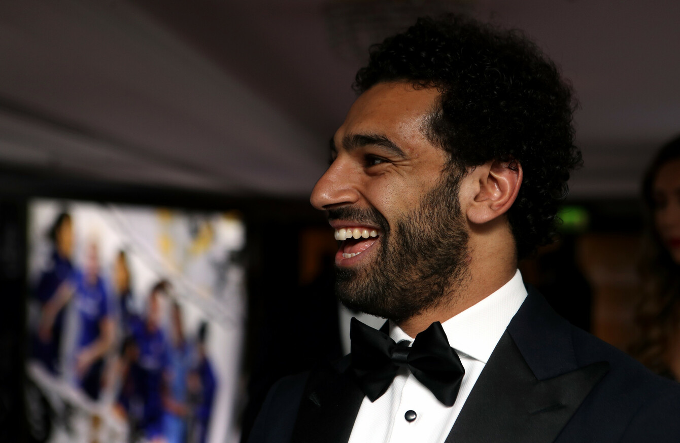 Mo Salah Wins PFA Award