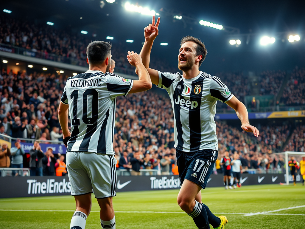 Juventus pull off a crazy draw