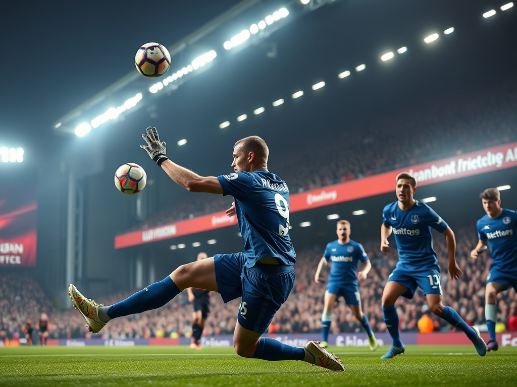 Everton Defy Manchester United