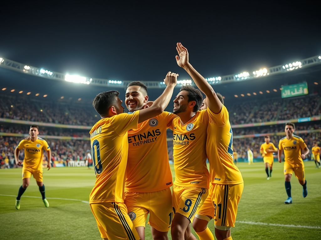 Al-Nassr win 8th consecutive game.