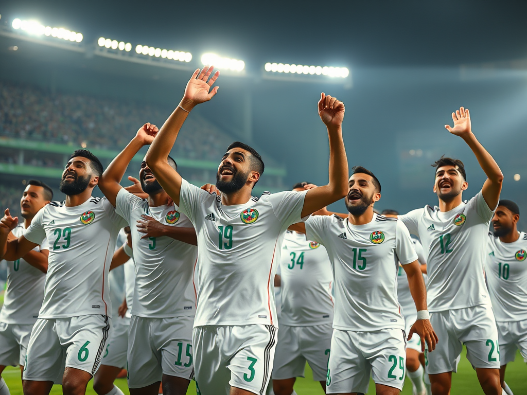UAE Knock over Algeria