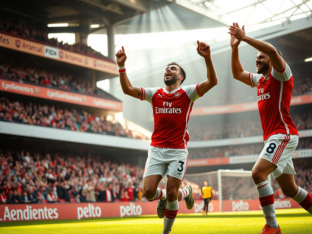 Arsenal Gun Down Villa