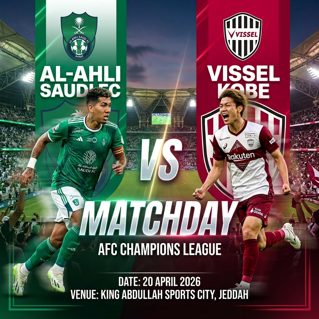 Al-Ahli vs Vissel Kobe tonight