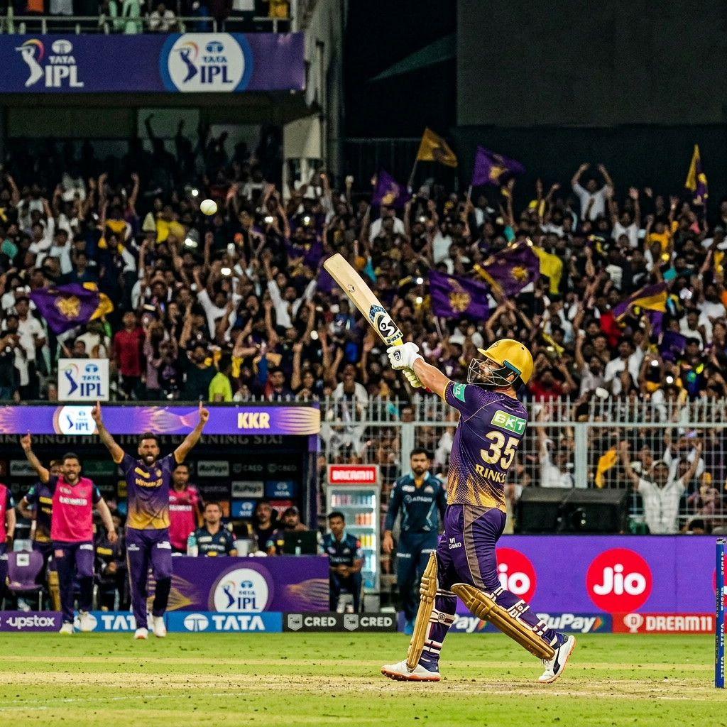 Rinku Wins It for KKR