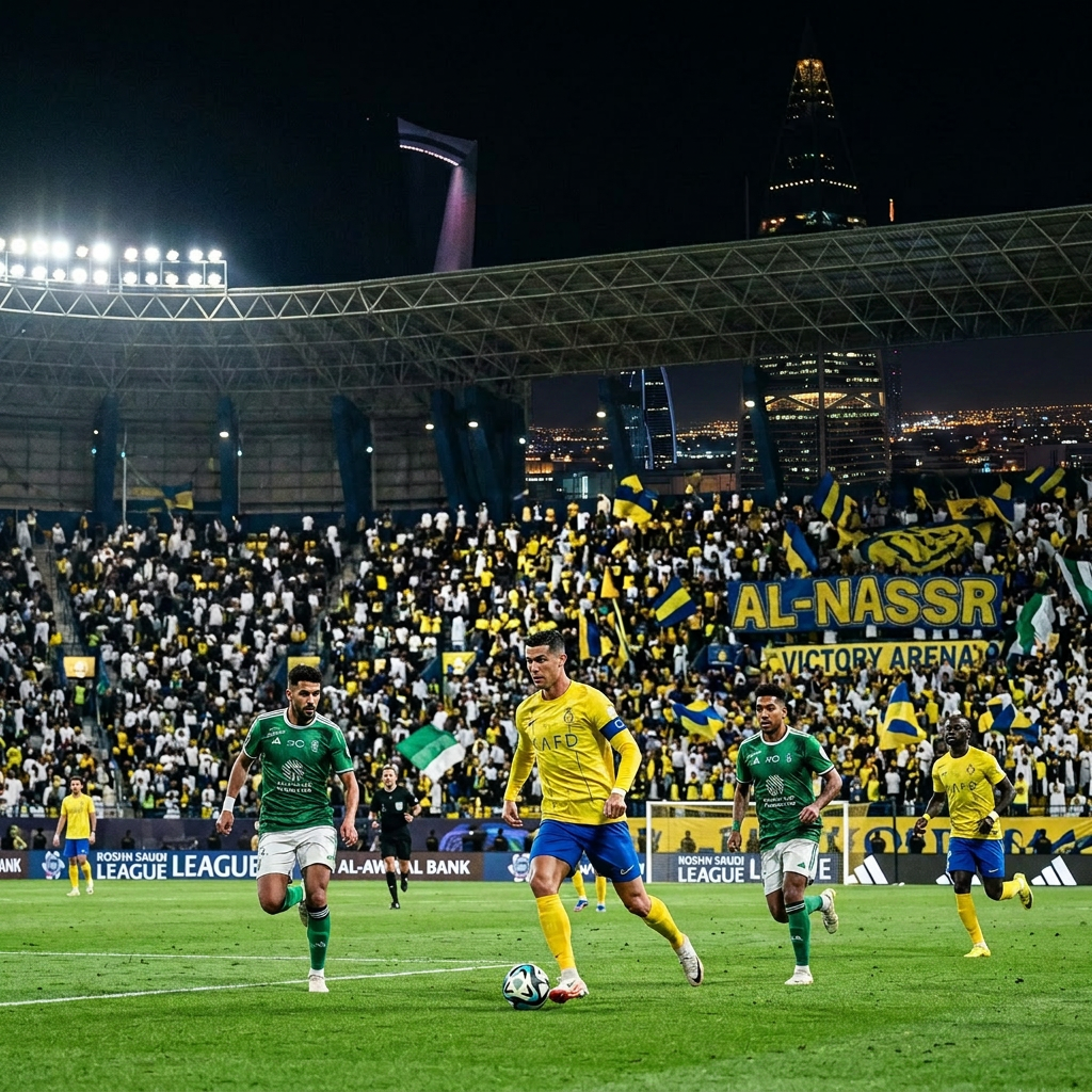 Al-Nassr face Al-Ahli at Al-Awwal Park in Riyadh tonight