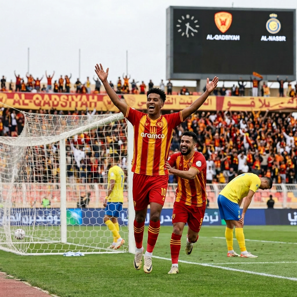 Al-Qadsiyah beat Al-Nassr
