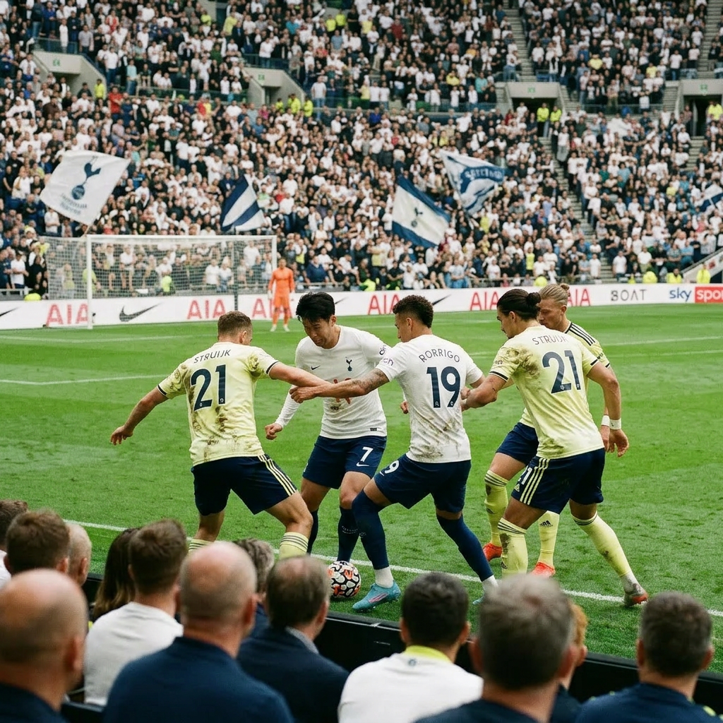 Tottenham face Leeds United tonight
