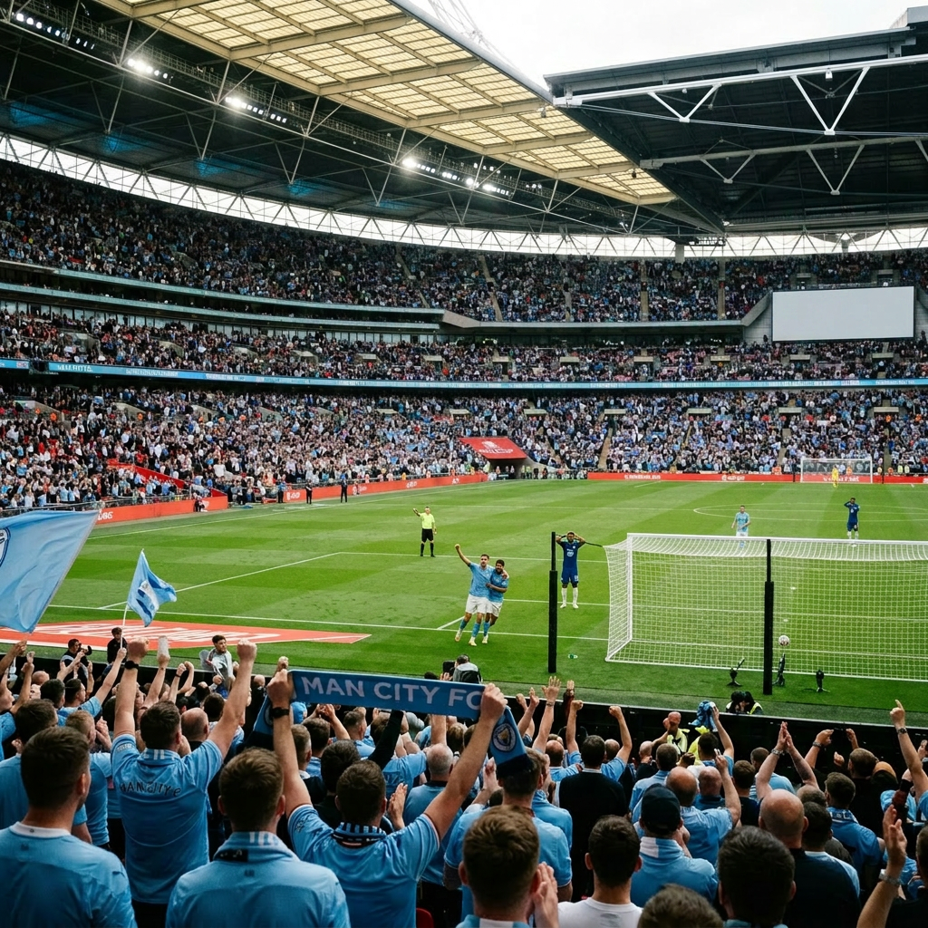 Manchester City face Chelsea in FA Cup Final at Wembley