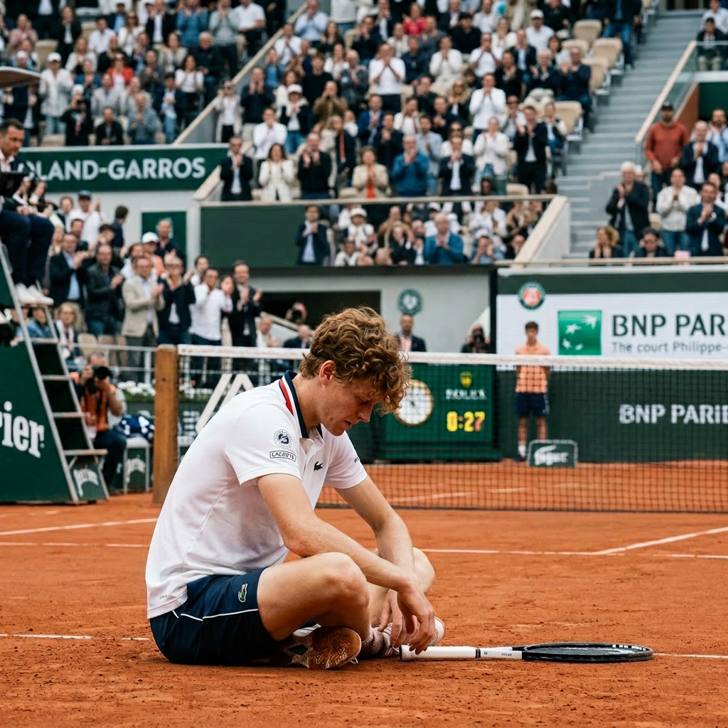 Sinner dumped out of French Open