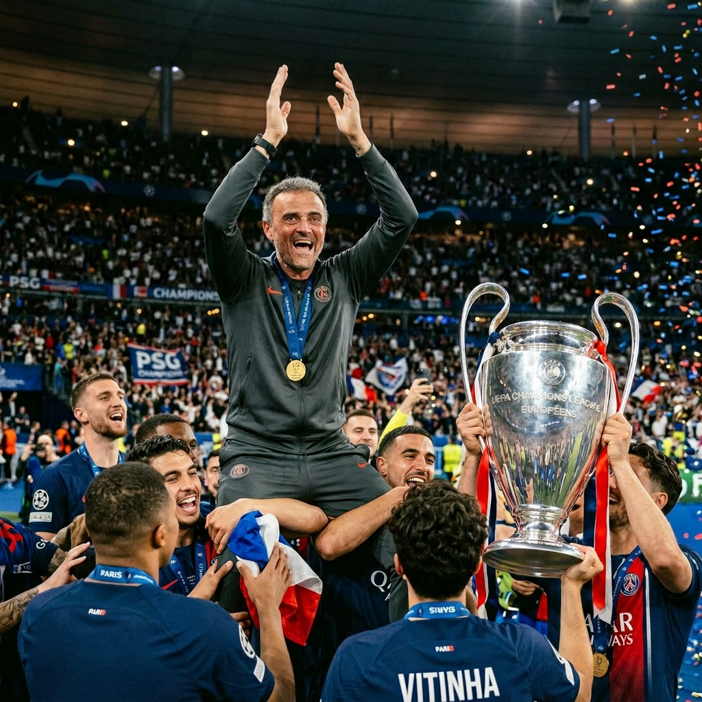 PSG Win Champions League