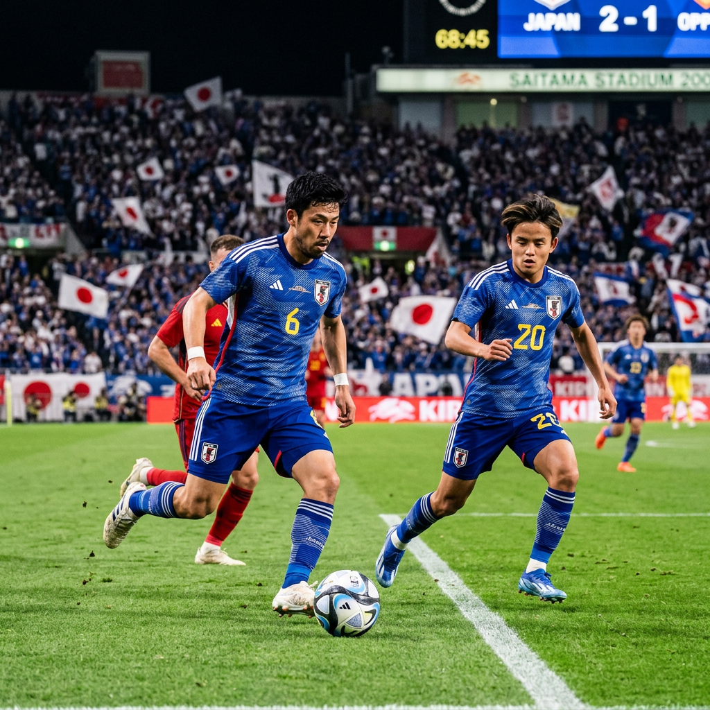 JAPAN is ready for the world cup