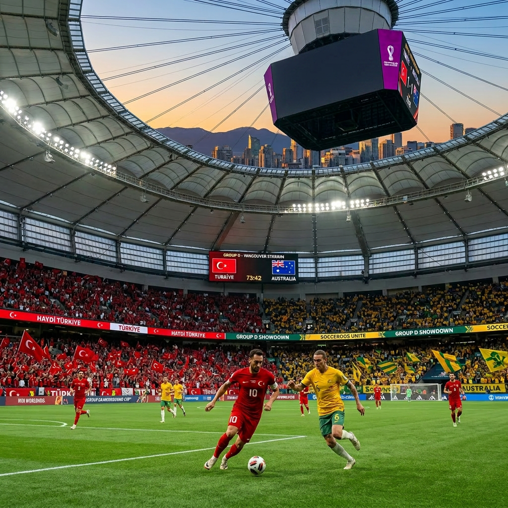 Turkiye face Australia in Group D