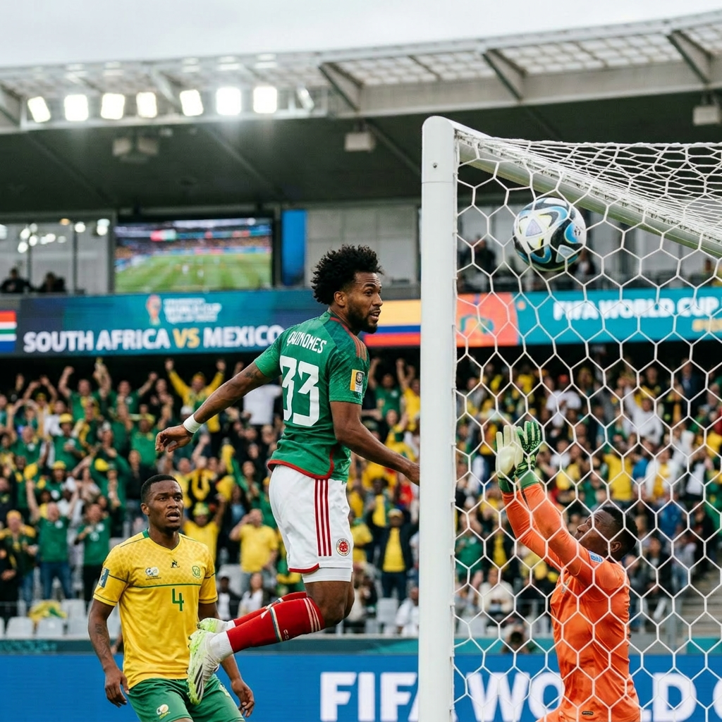 Mexican player Quinones scores for Mexico