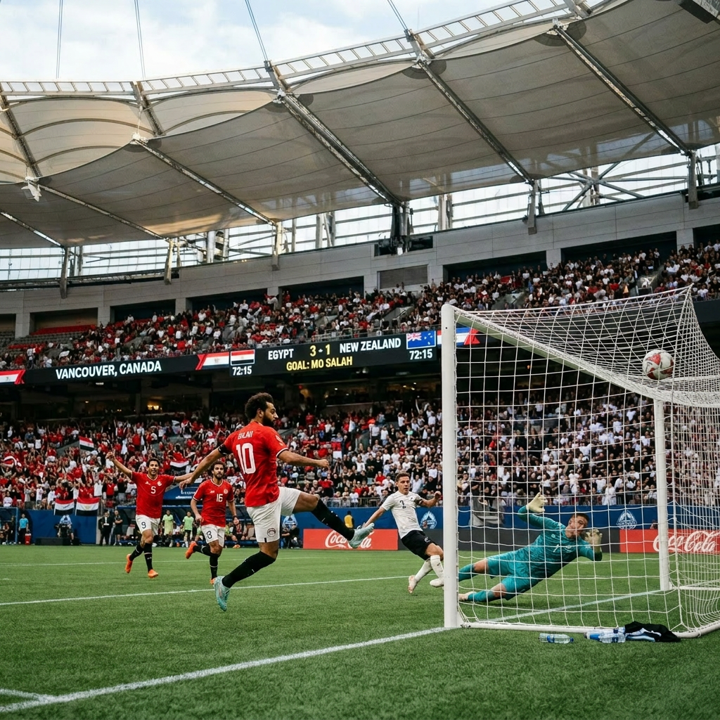 Egypt beat New Zealand
