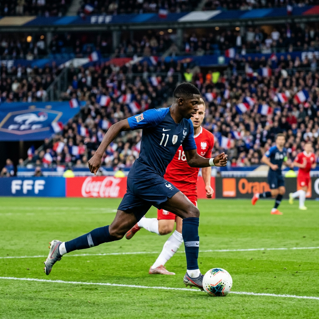 Ousmane Dembele powers France past Norway