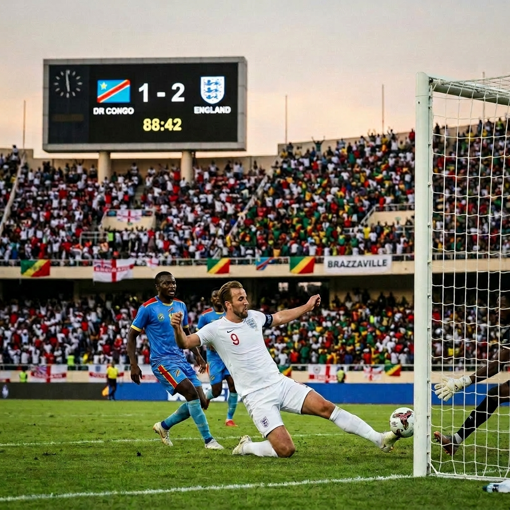 England beat Congo