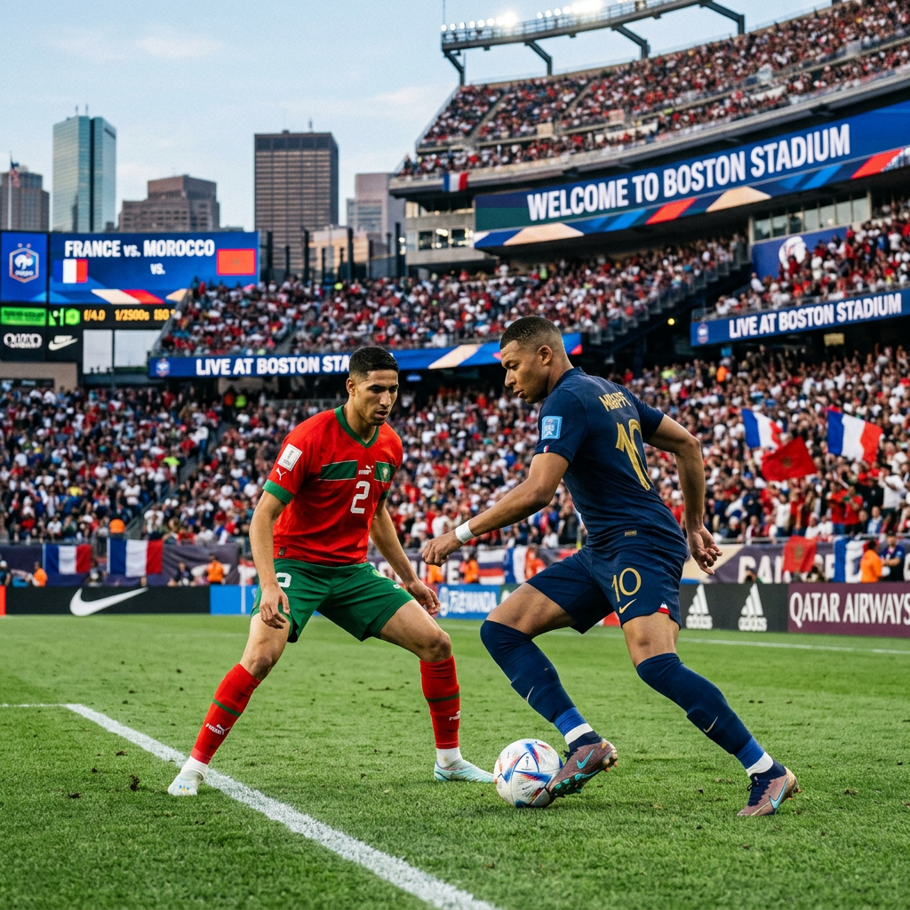France face Morocco tonight