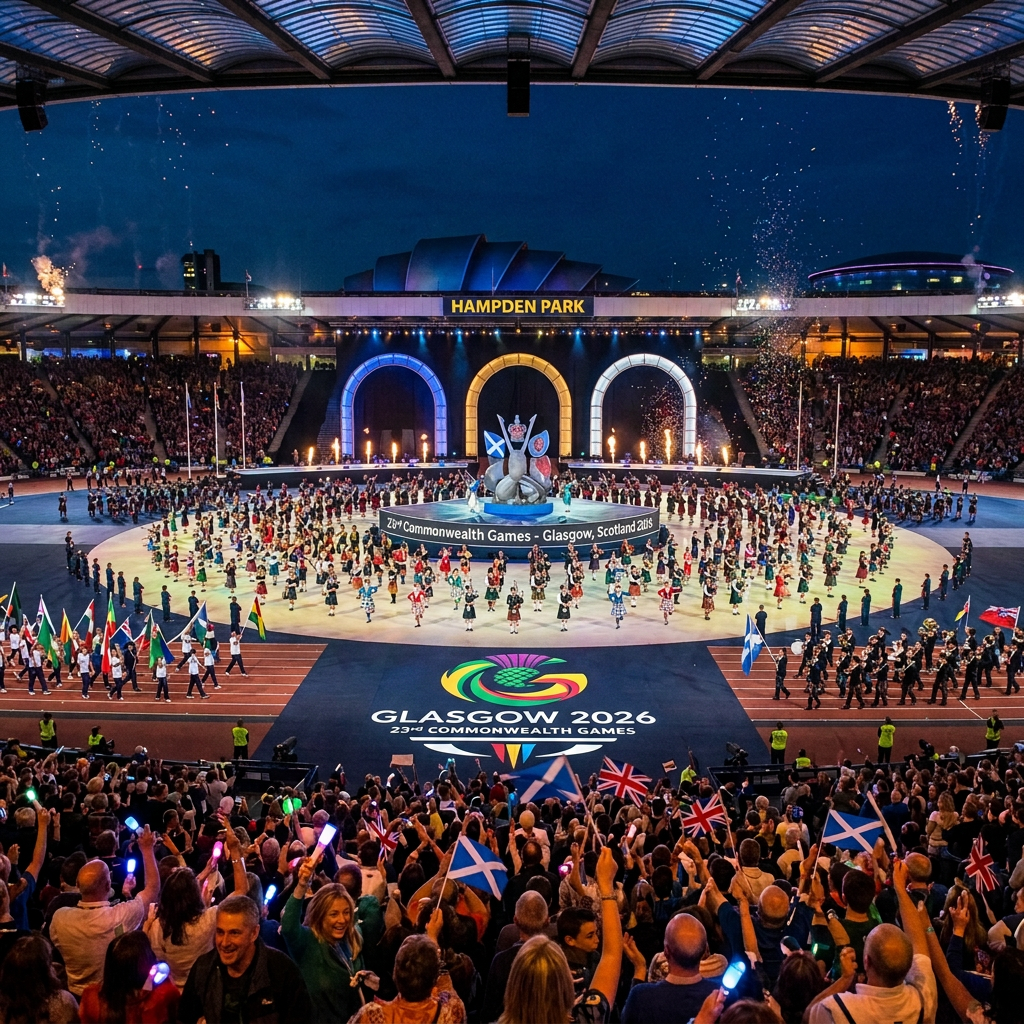 Commonwealth Games begin at Glasgow