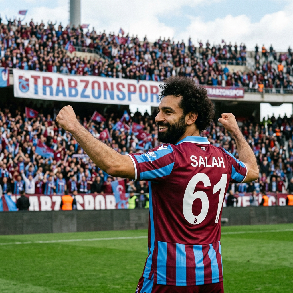 Mo Salah to wear Trabzonspor Jersey no.61