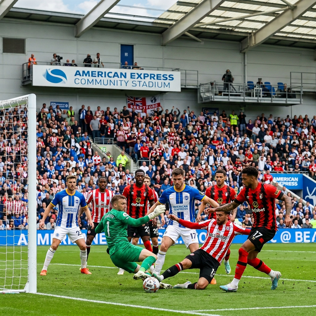 Brighton,Bournemouth,Brentford