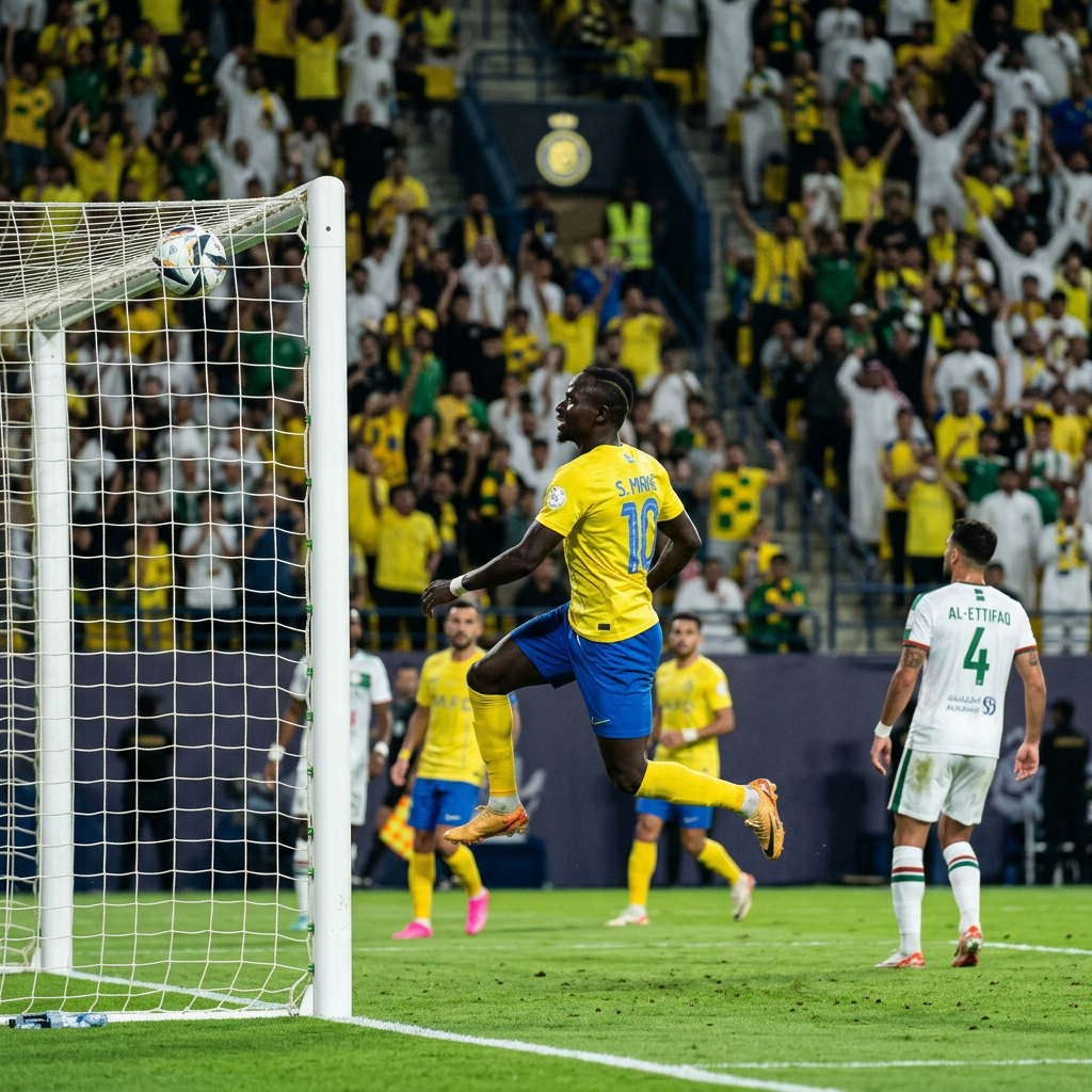 Sadio Mane scores for Al-Nassr