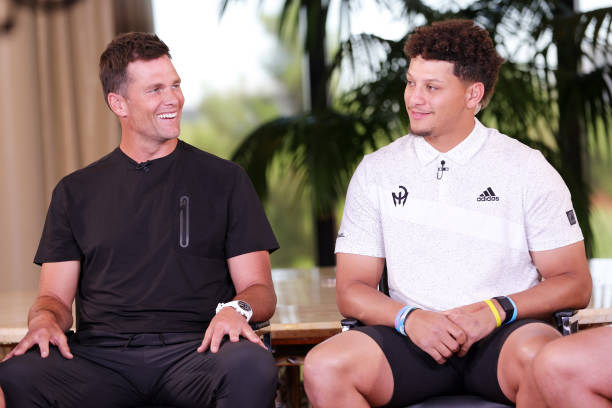 Tom Brady and Patrick Mahomes