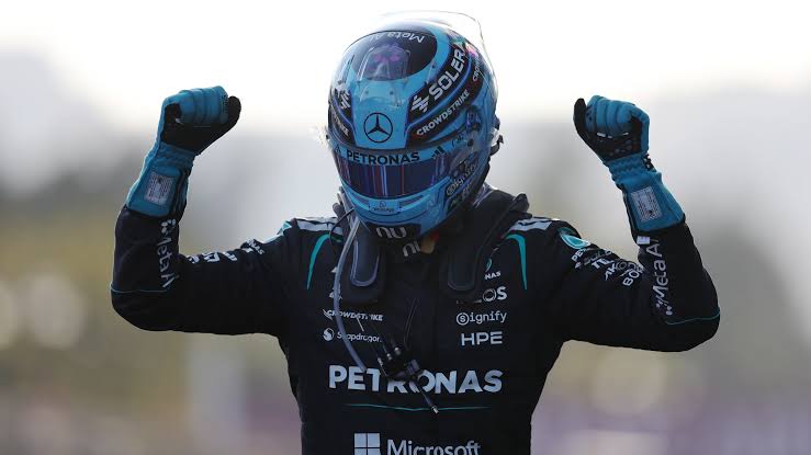 George Russell claims victory in Azerbaijan Grand Prix (Image via Formula1 Corporation)