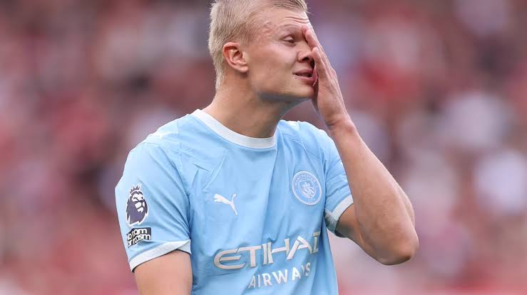 Amid Manchester City's financial case, is Erling Haaland going to depart next? (Image via (@TheSunFootball/Twitter))