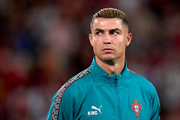 Cristiano Ronaldo of Portugal looks on prior to the UEFA Nations League 2026/27