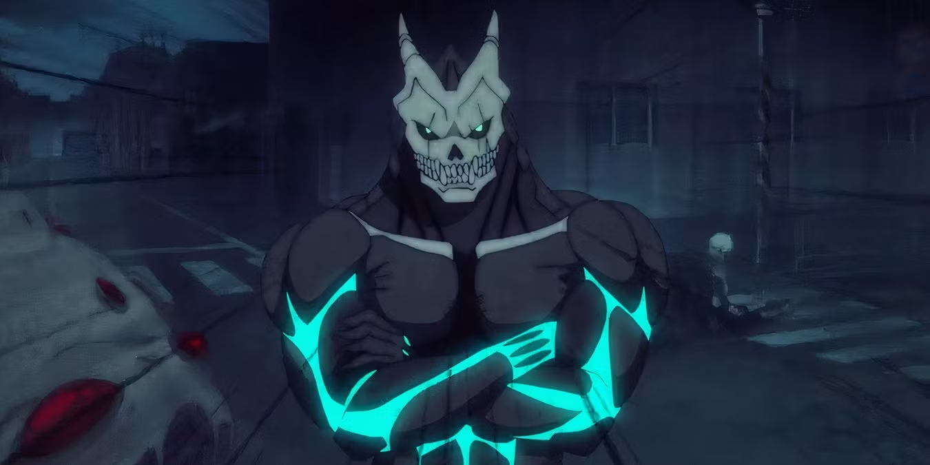 The end of the Kaiju No. 8 anime is near? (Image via Crunchyroll)