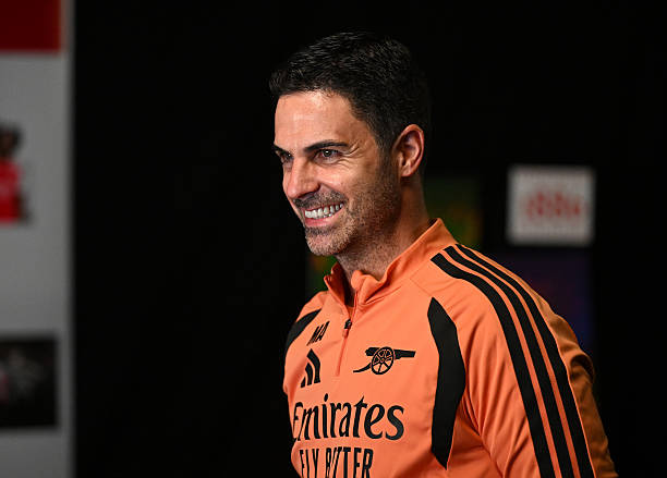 Manager Mikel Arteta